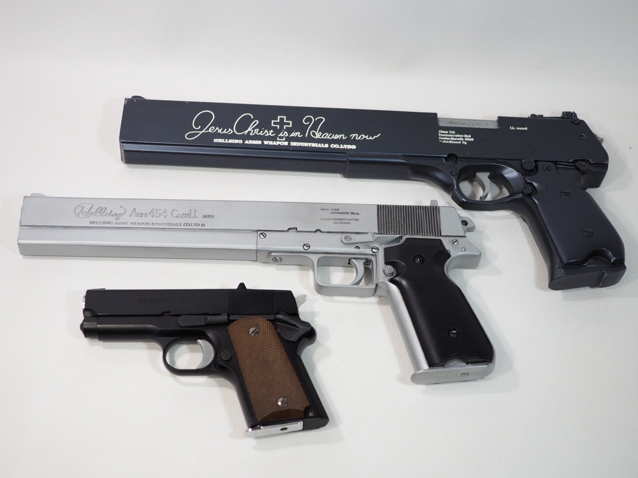 激レア ヘルシング アニメ アーカードの銃 モデルガン 454カスール版