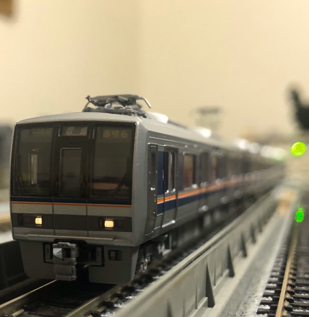 TOMIX 92341&92342 JR207系1000番台通勤電車（新塗装）入線。〜その2