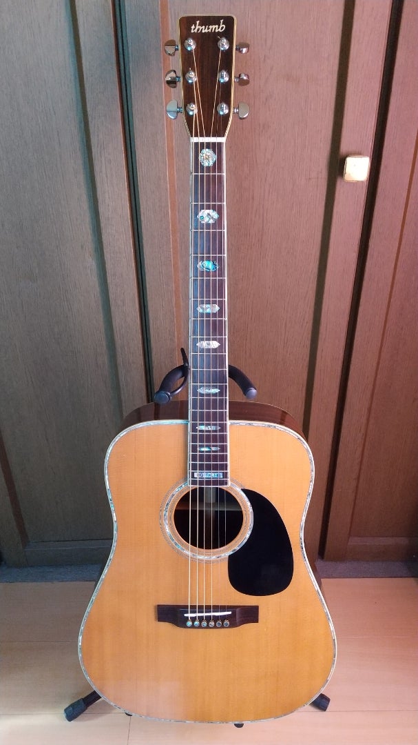 寺田楽器·THUMB·BD-10 オール単板 オールアバロン貝 | ゆずマンの