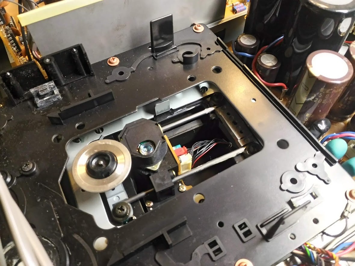 SANSUI CD-α917XR の修理 | ビンテージオーディオ修理日記