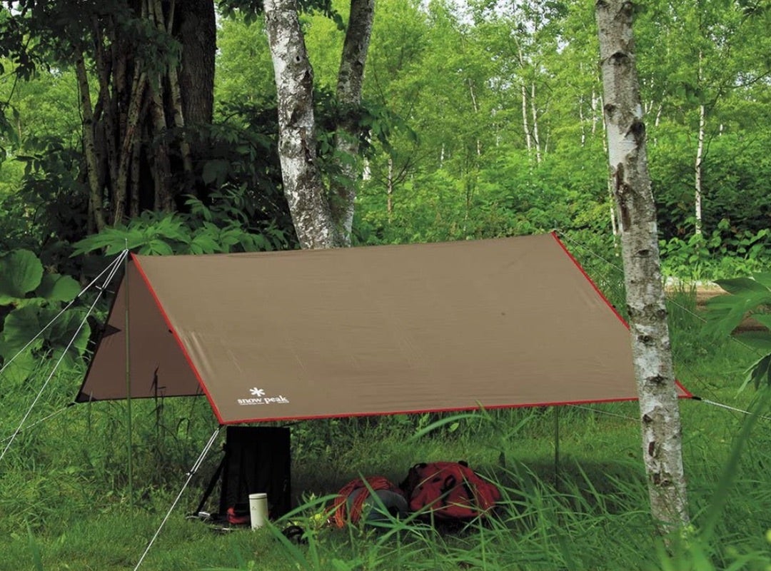 スノーピーク ライトタープポンタシールドSTP-380 ポールTP-161付 Peak