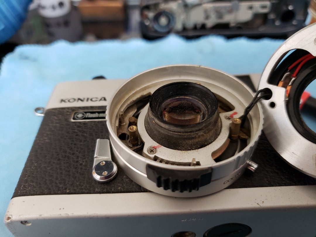 Konica C35 Flashmatic【整備編】 | MINOLTAのちLUMIX時々Canonな