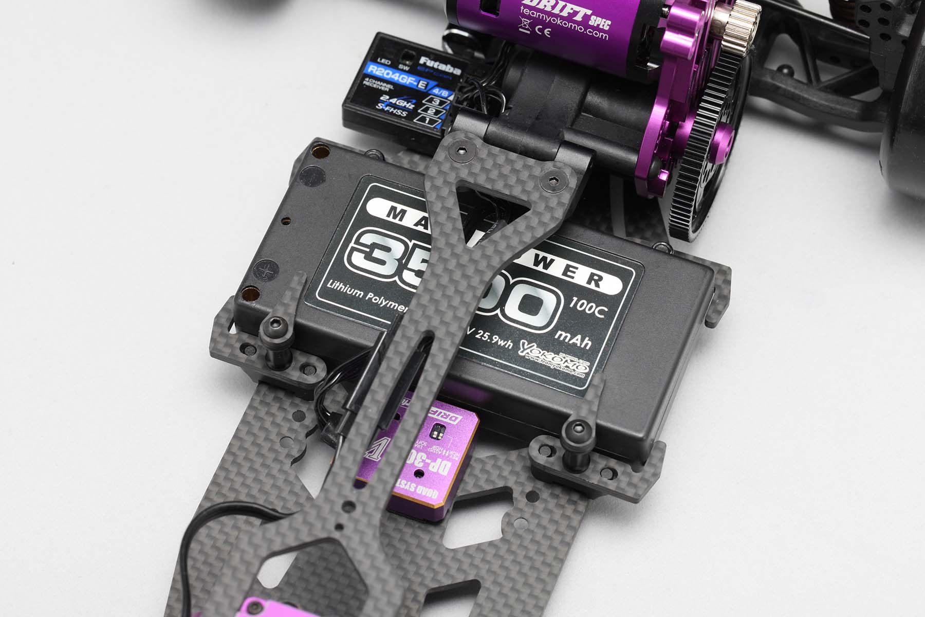 ヨコモ YD-2用 Teams ライトウエイトフレックスシャーシセット