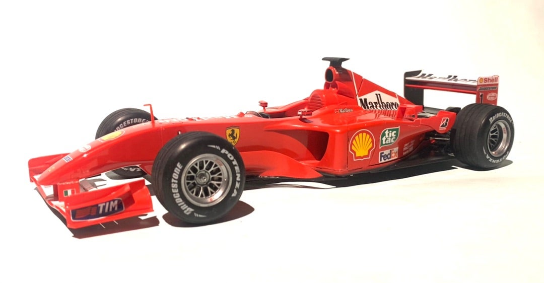 タミヤ1/20フェラーリF2001 完成 | 駆け抜ける模型生活