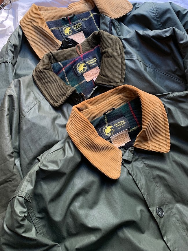 WAXED COTTON JACKET!!(Hunting World,Barbour etc) | ILLMINATE blog