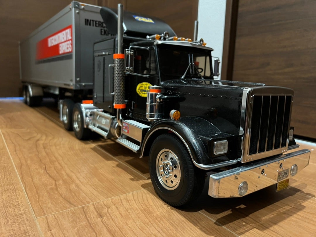 タミヤ 1/14スケール キングハウラー(メタリック)、シェルタンクセット