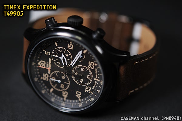 TIMEX EXPEDITION フィールドクロノグラフ T49905 を細かめにレビュー