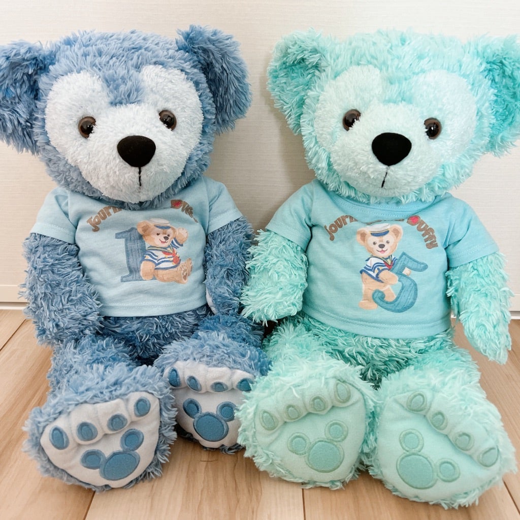 WDW ディズニーベア ダッフィー パープル ラベンダー 紫 ぬいぐるみ