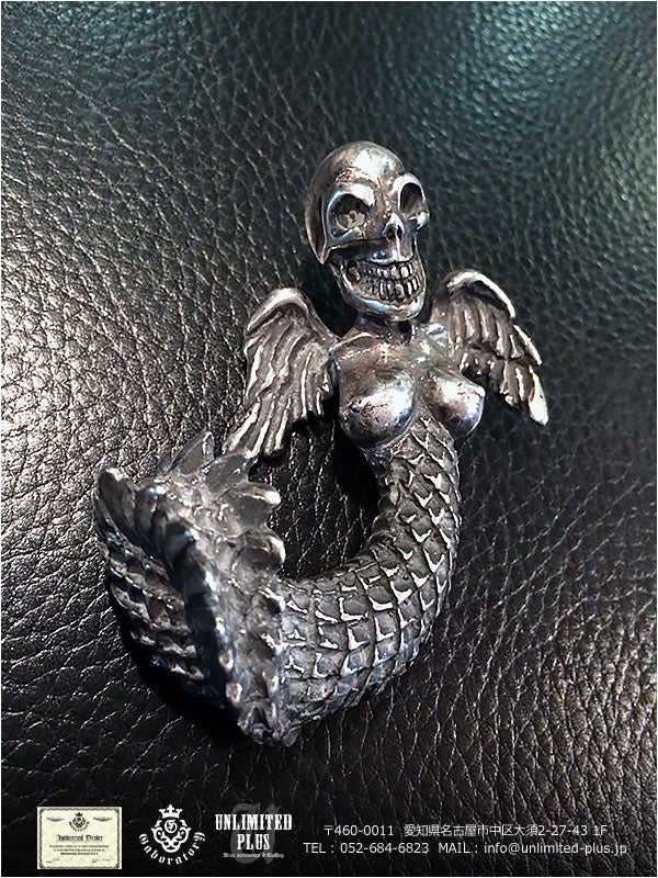 ガボラトリー,ガボール/Gaboratory】マーメイド スカル ピンズ