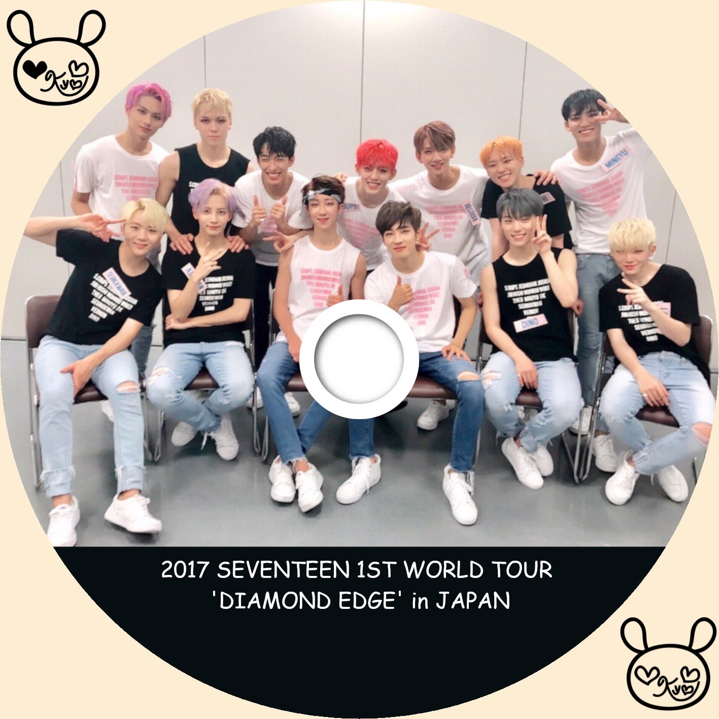 SEVENTEEN 1ST WORLDTOUR 'DIAMOND EDGE' in Japan | ラベル保管庫