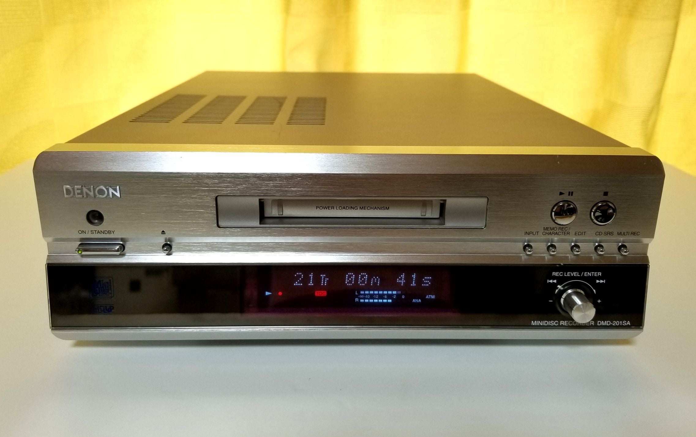 MD レコーダー DENON DMD-201SA MDLP対応 録音良好・完動品 | 驚愕の高