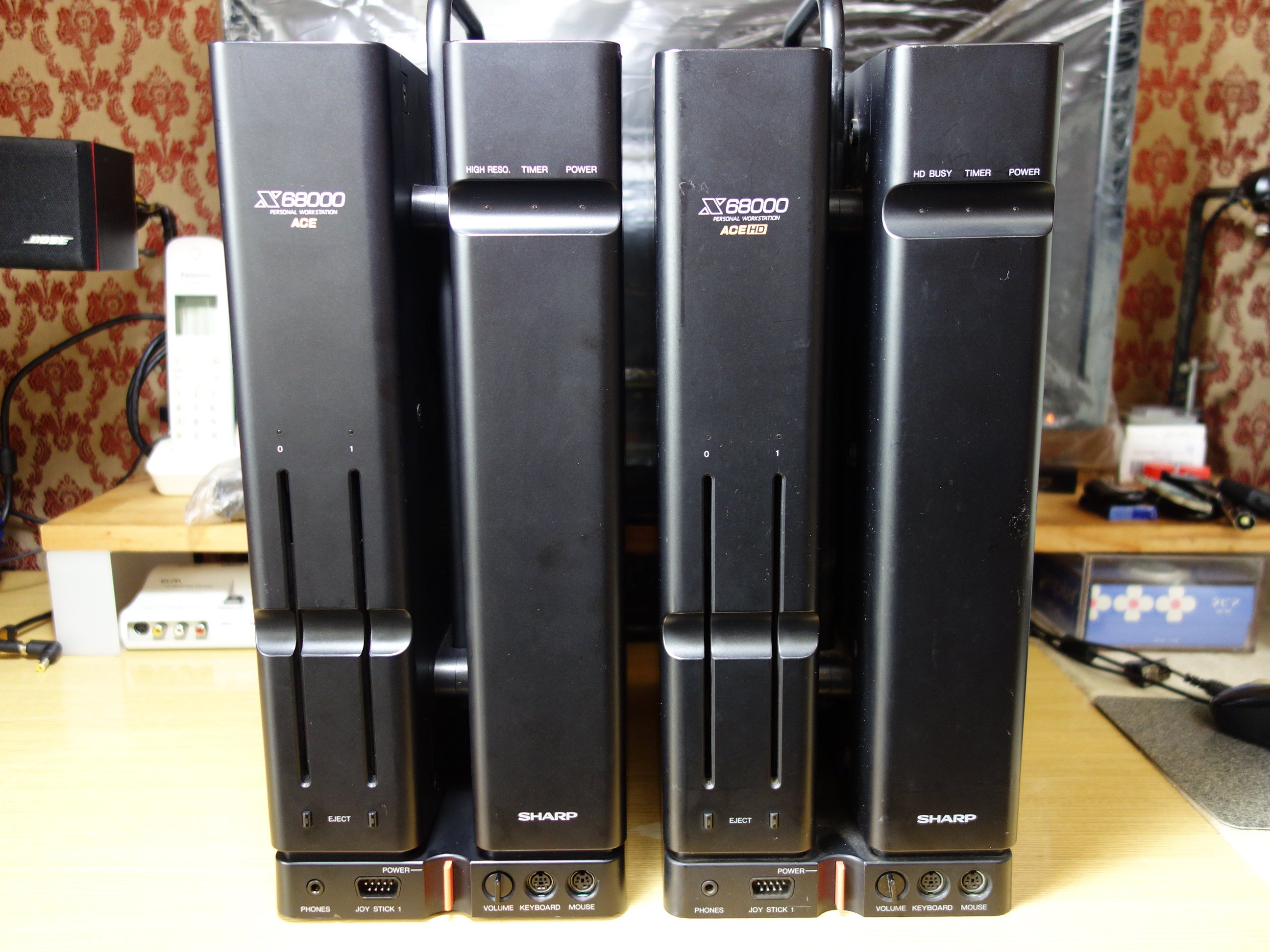 ジャンク】X68000 ACE HD 外観チェックと動作確認【分解修理その1