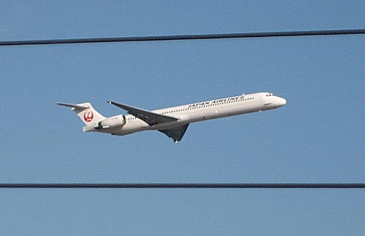 鶴丸MD-90撮影記・2013年1月 | 大阪大井旅客機＆列車ほか見聞