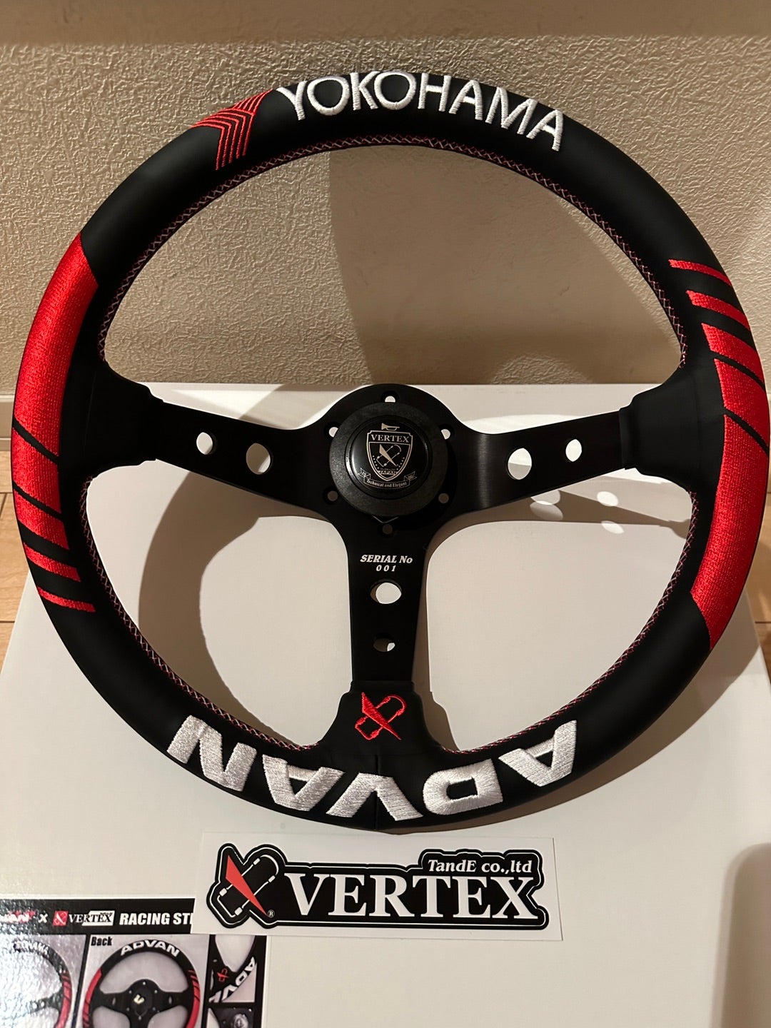 T&E VERTEXステアリング | 谷口信輝オフィシャルブログ Powered by Ameba