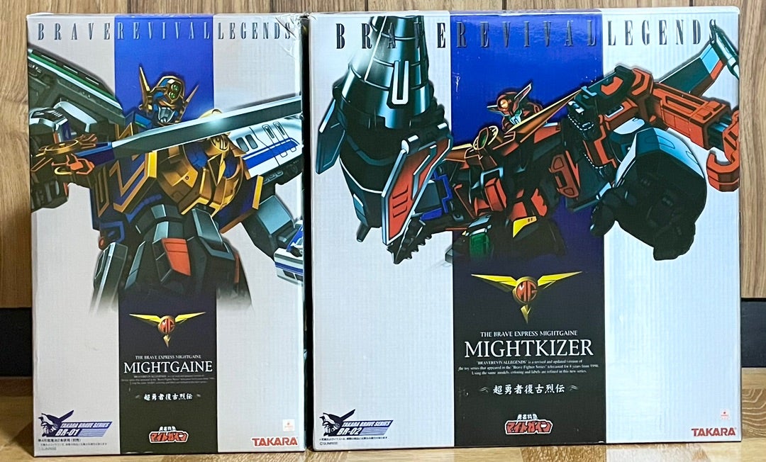 超勇者復古列伝マイトガイン＆マイトカイザー | ごきげんようホビーです