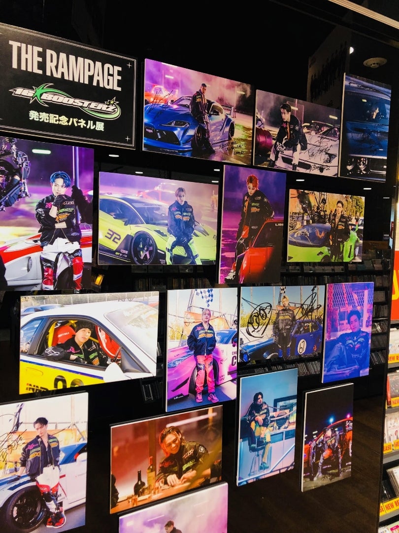 THE RAMPAGE 「16BOOSTERZ」 発売記念パネル展✨ タワレコ仙台PARCO