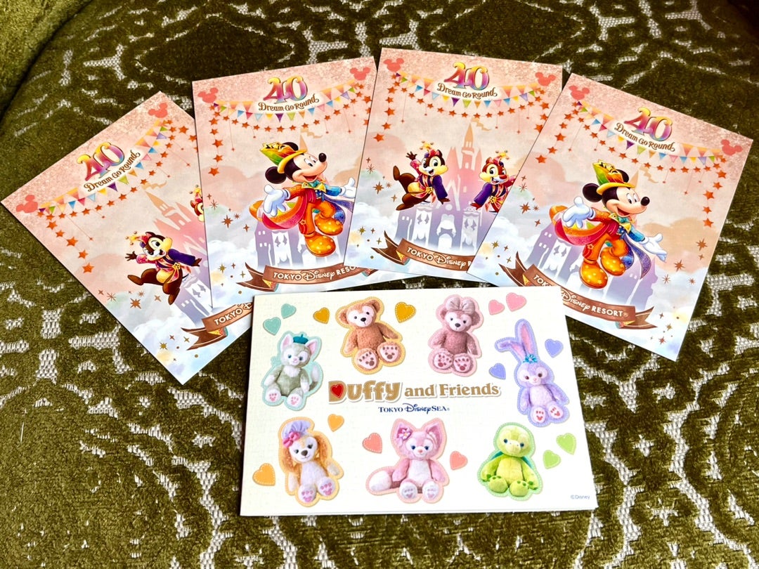 宿泊者限定でもらえる40周年のポストカード！ | ディズニー ダッフィー