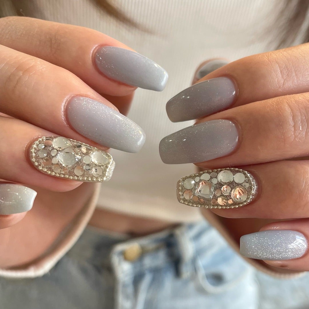 ▶︎ネイルパーツ/ストーン付きタッセル/P-12 ▶︎ネイルパーツ