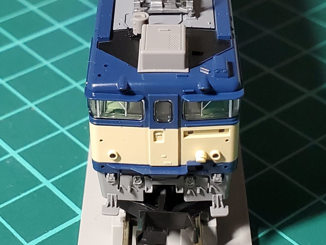 TOMIX 7169 EF64 1000番台(後期型・復活国鉄色) 入線 | 鉄道模型なまけ日記