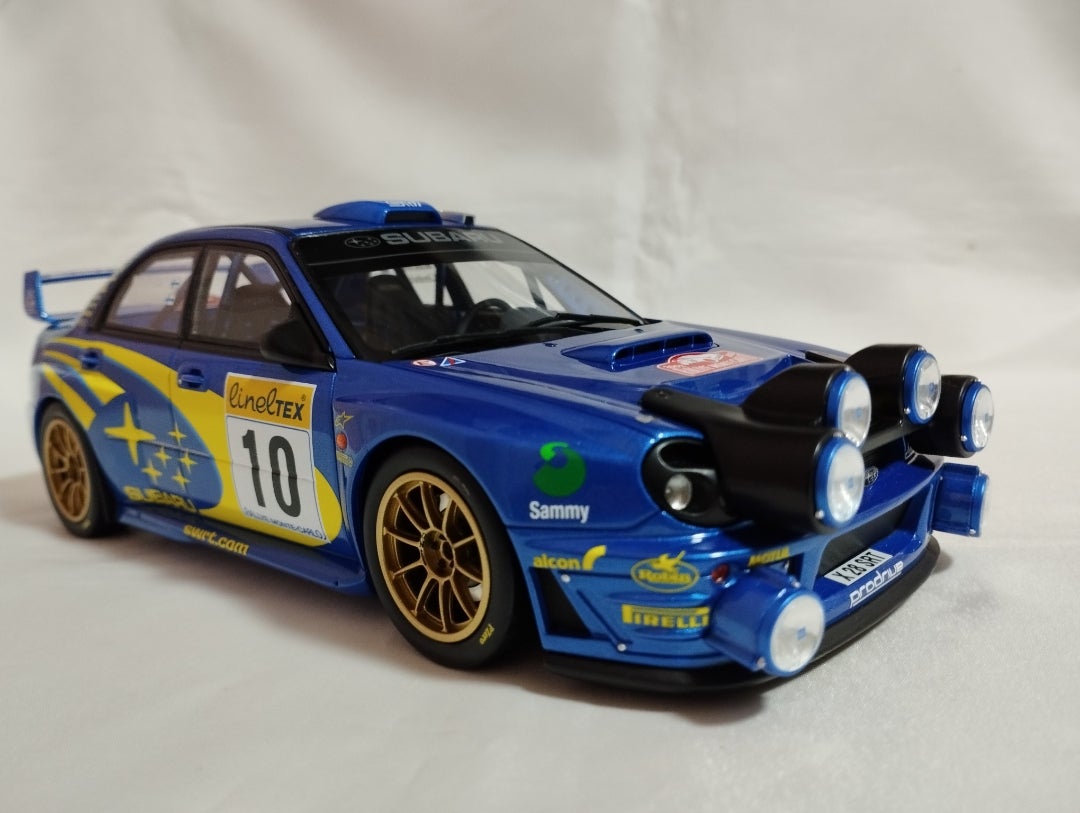 京商 1/18 スバル インプレッサ WRC モンテカルロ 2002 | ミニカー