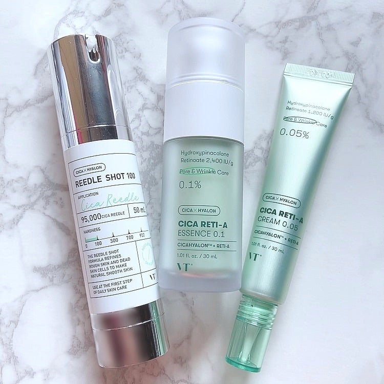 夏の毛穴対策VT｜リードルショット×シカレチAエッセンス＆クリーム