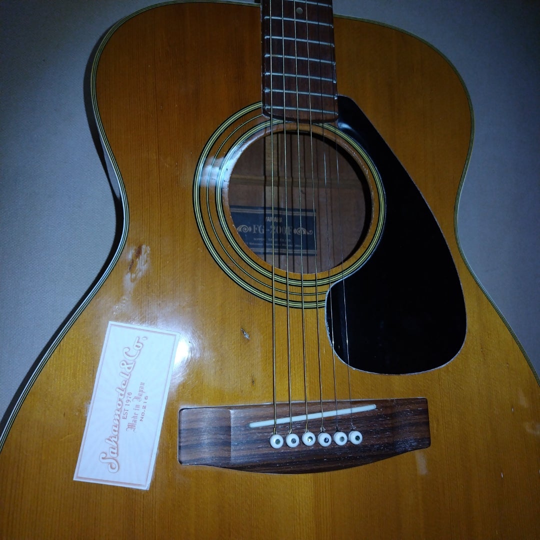 ヤマハ FG-200F 黒ラベル | さかのページ