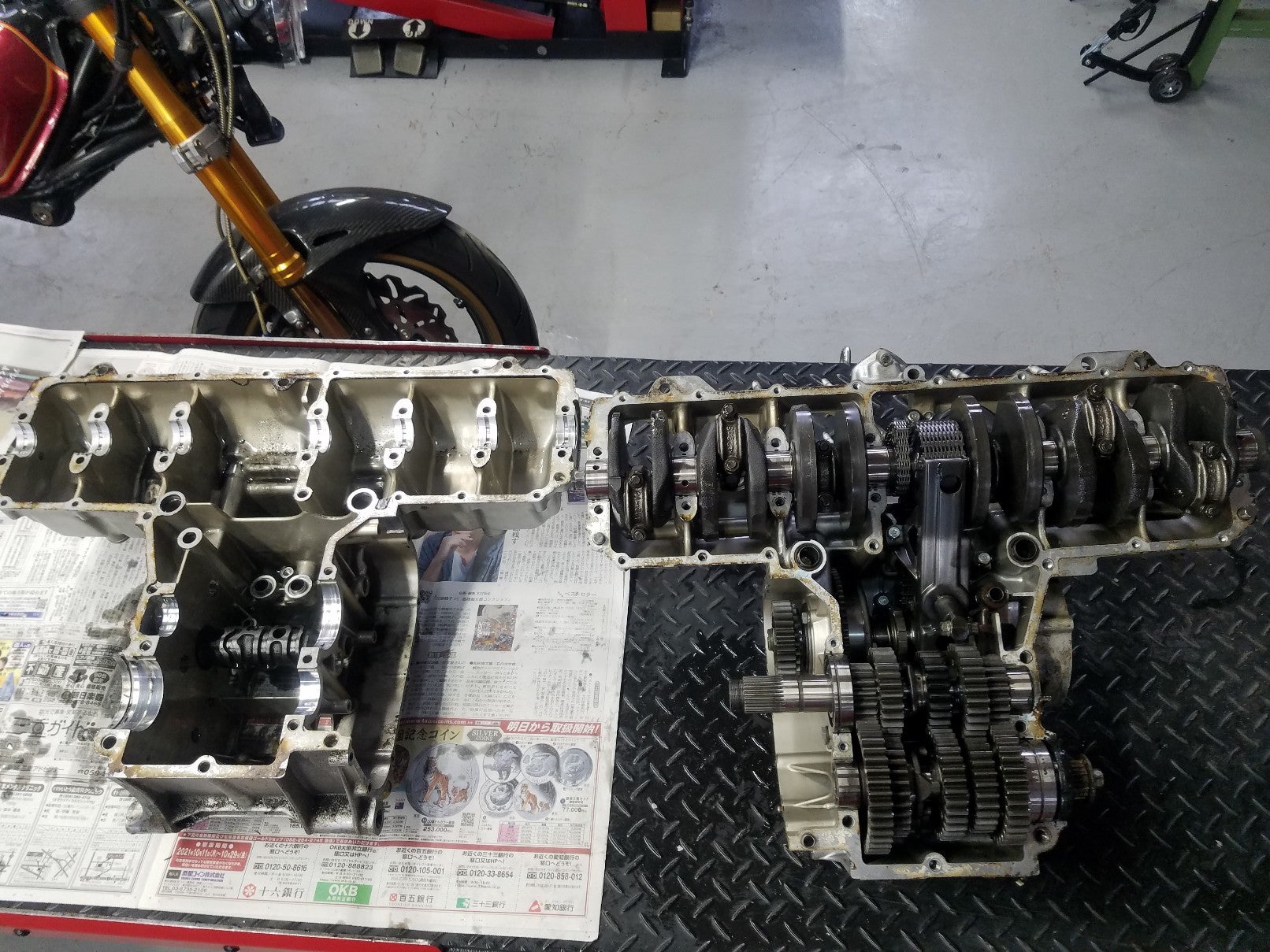 CBX1000、エンジンフルオーバーホール！ その② | moto-JOY Blog