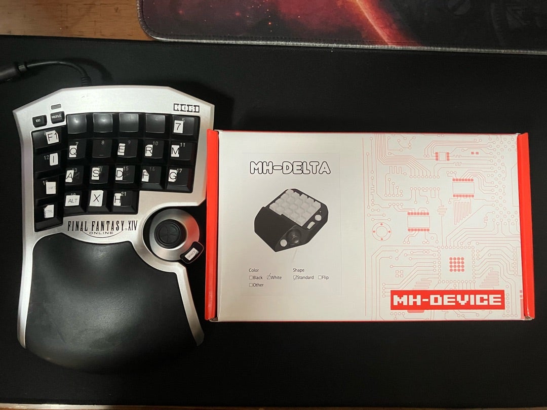 左手デバイスMH-Deltaが届いたので設定した | ごじゃっぺ夢烏の保管庫。