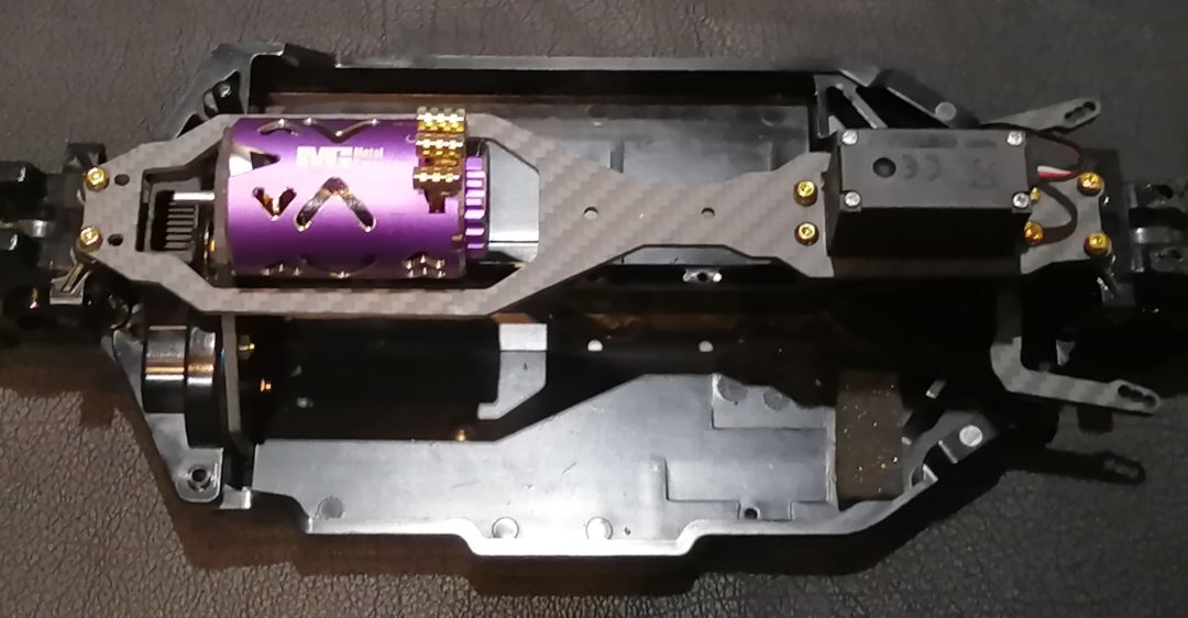 TT-02 TT-01 アッパーデッキ&ハイマウントモーターマウント&ダイレクト