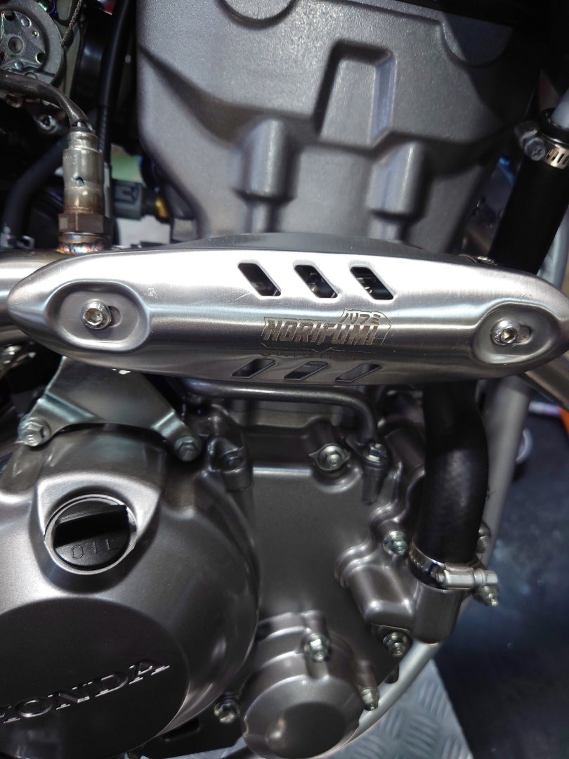 CRF250L MD47 NORIFUMIノリフミチタンカーボンフルエキマフラー 3月末入荷予定】WHOOPS 【CRF250RALLY/250L MD47】 ☆チタンカーボン