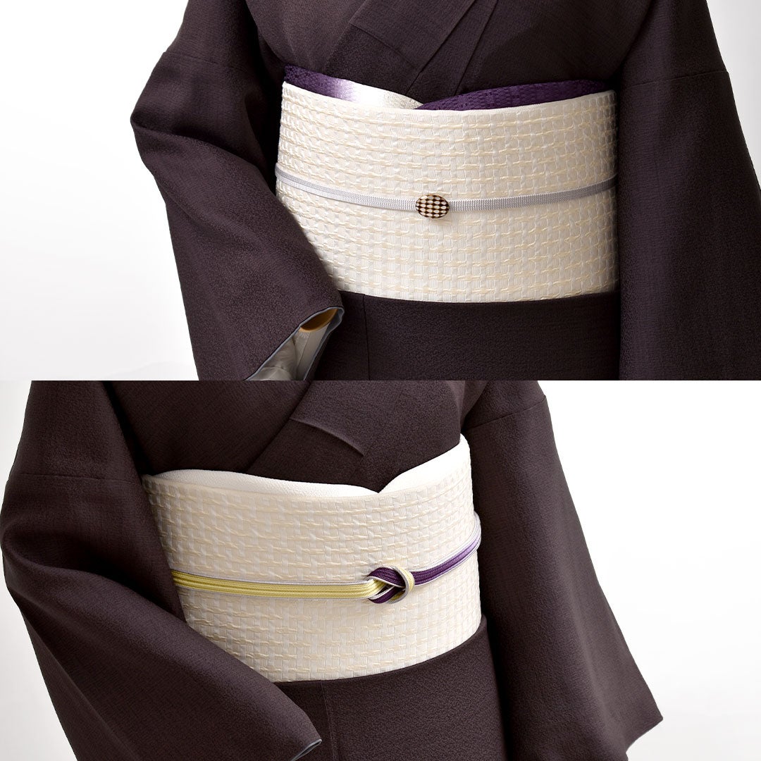 織で魅せる！膨れ織のふっくら立体感！西陣織、名古屋帯♪お茶席にも