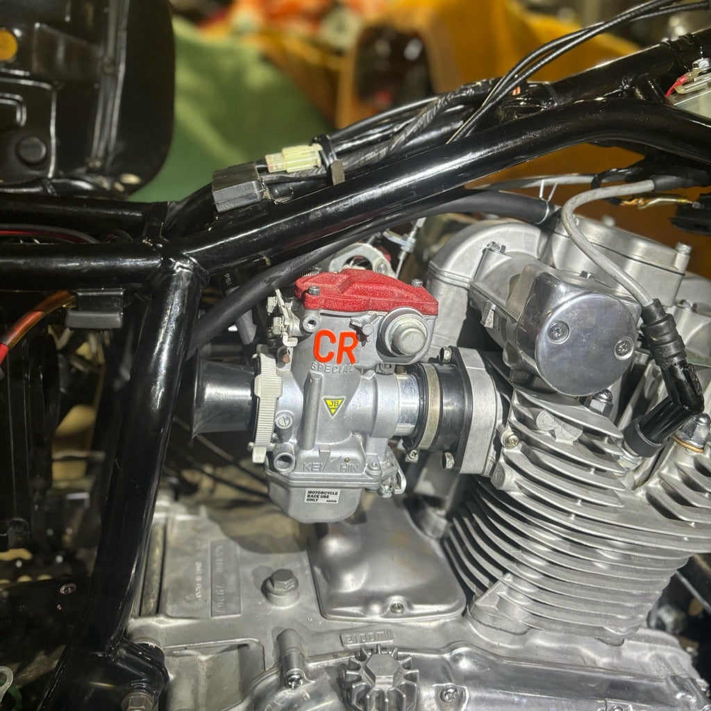 GS400 CRキャブ化③ | アリサカデンキ