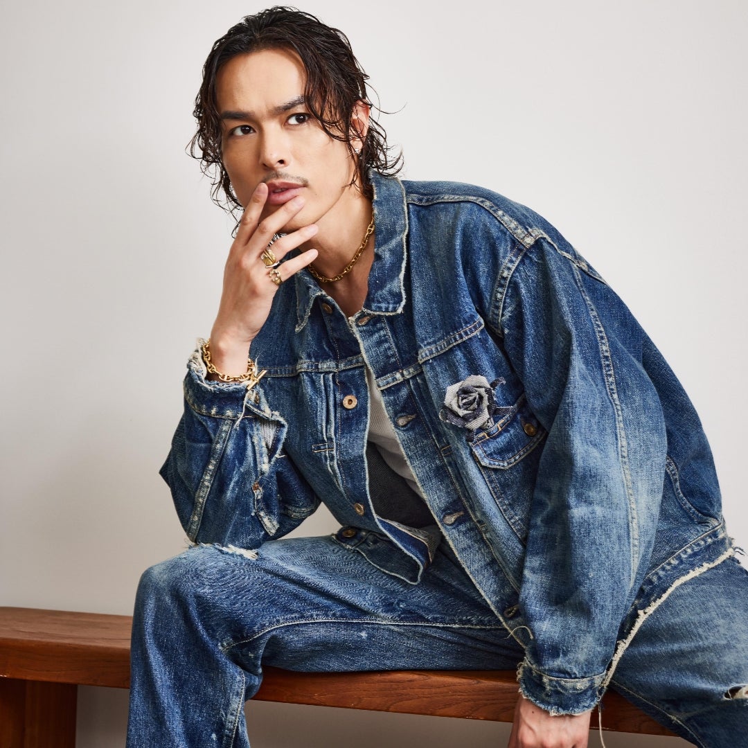 レッド スタジャン RILY刺繍入り 今市隆二 超幻 2026年最新】今市隆二