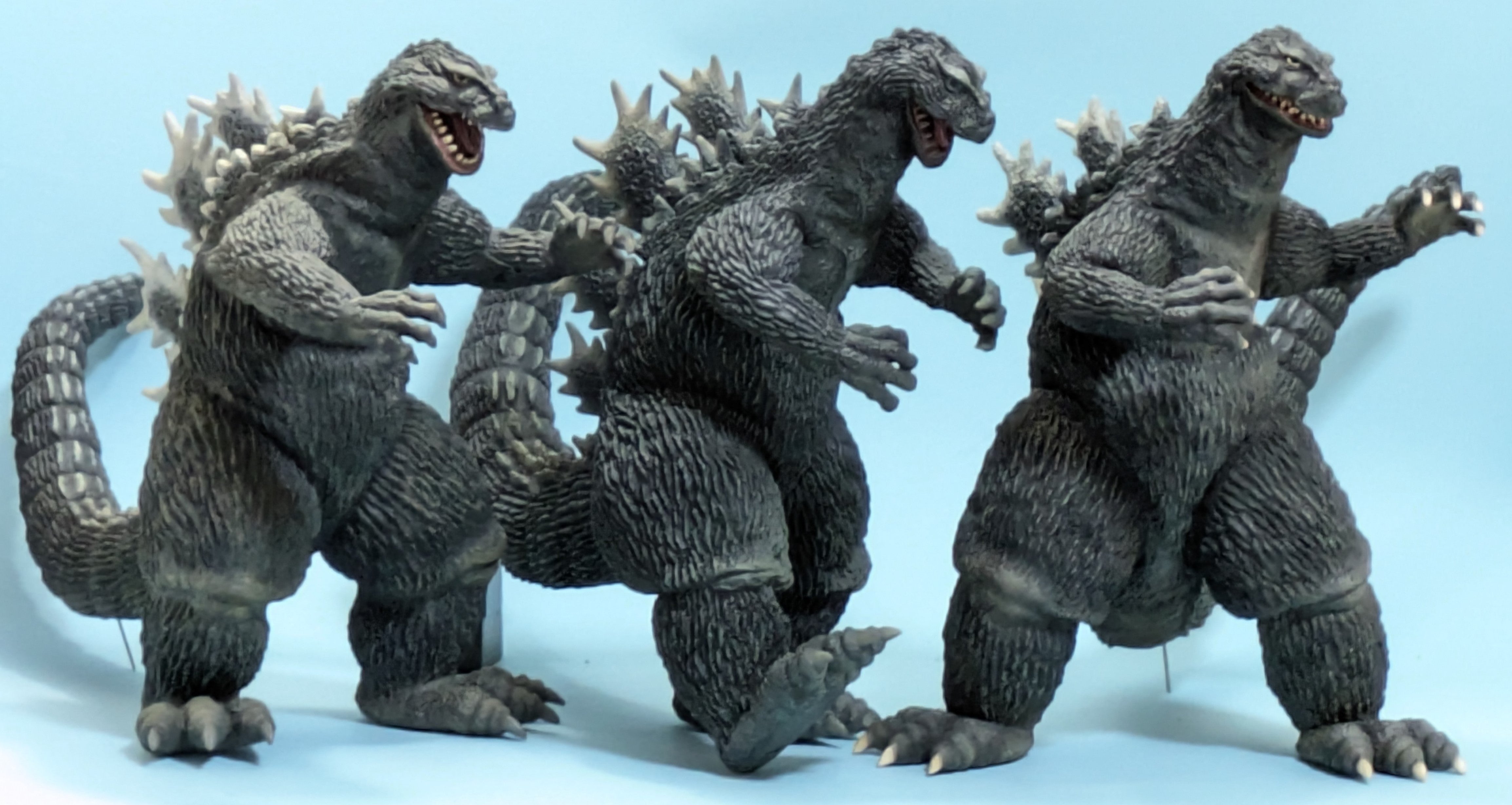 井上アーツ。キンゴジ ソフビ パラダイス 組み立て済み 井上アーツ