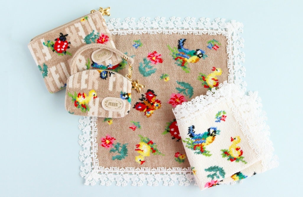 近沢レース店×フェイラー／サイドポーチ・ティッシュポーチ2024/8/1