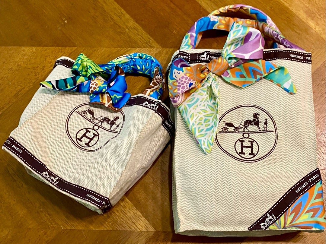 エルメス保存袋バッグの作り方。 | 菫の花咲く社交ダンス＆手芸ブログ