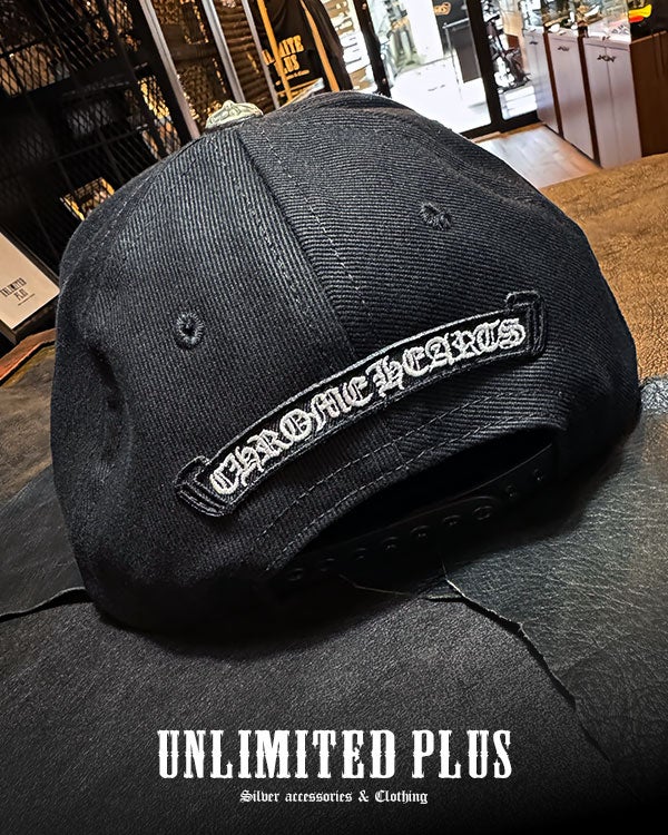 クロムハーツ キャップ ベースボール デニム + ホースシュー +