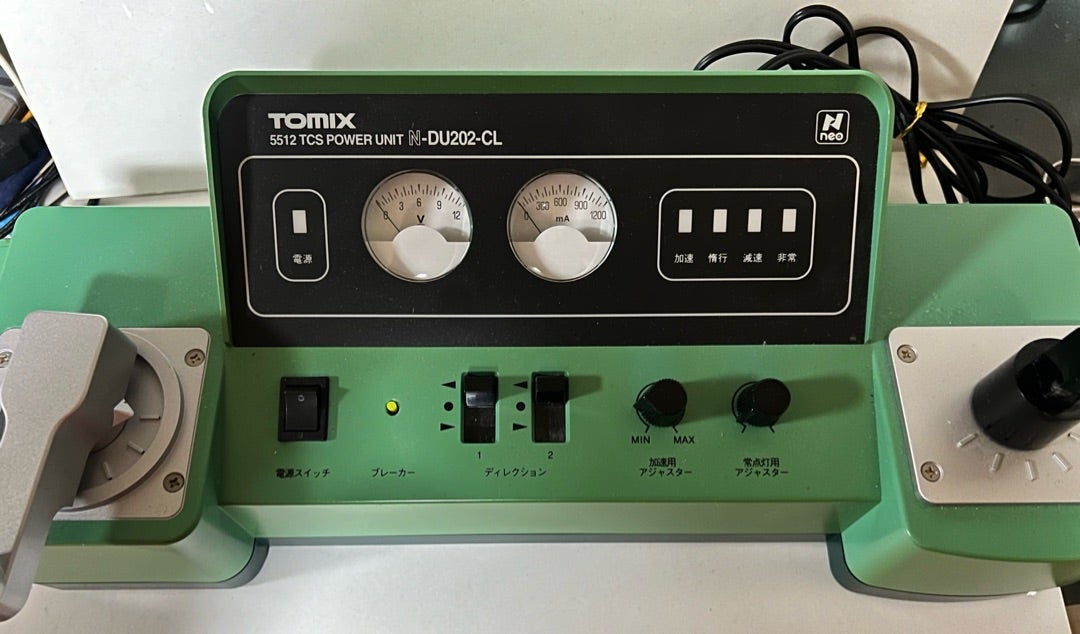 TOMIX 5512 “TCSパワーユニットN-DU202-CL”導入。〜その1