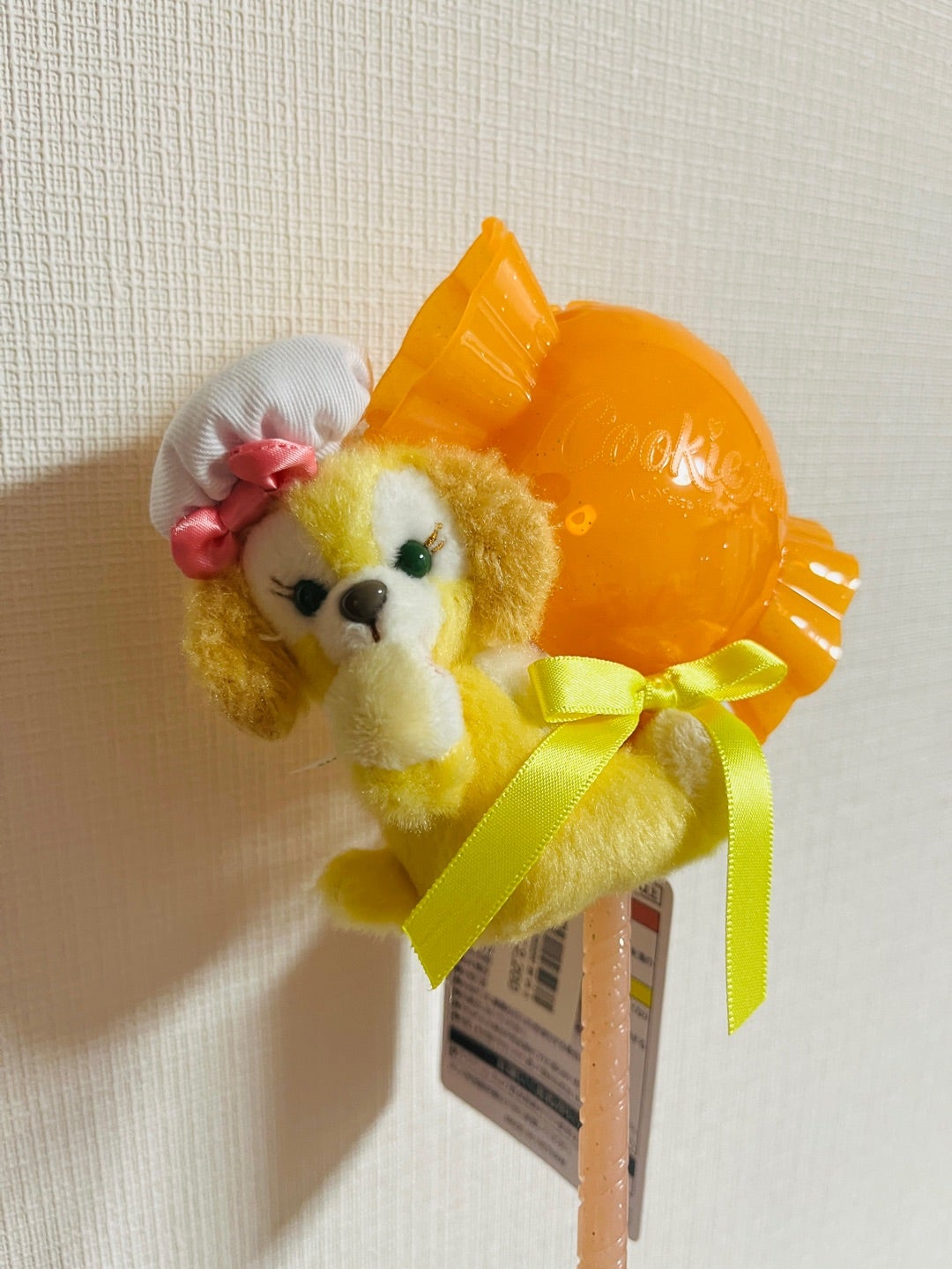 全員お迎えダッフィーフレンズのぬいぐるみスティック！オンラインお顔