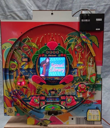 レトロ【セル卓上】CRフィーバービーチ（SANKYO/三共） 初代ビーチは