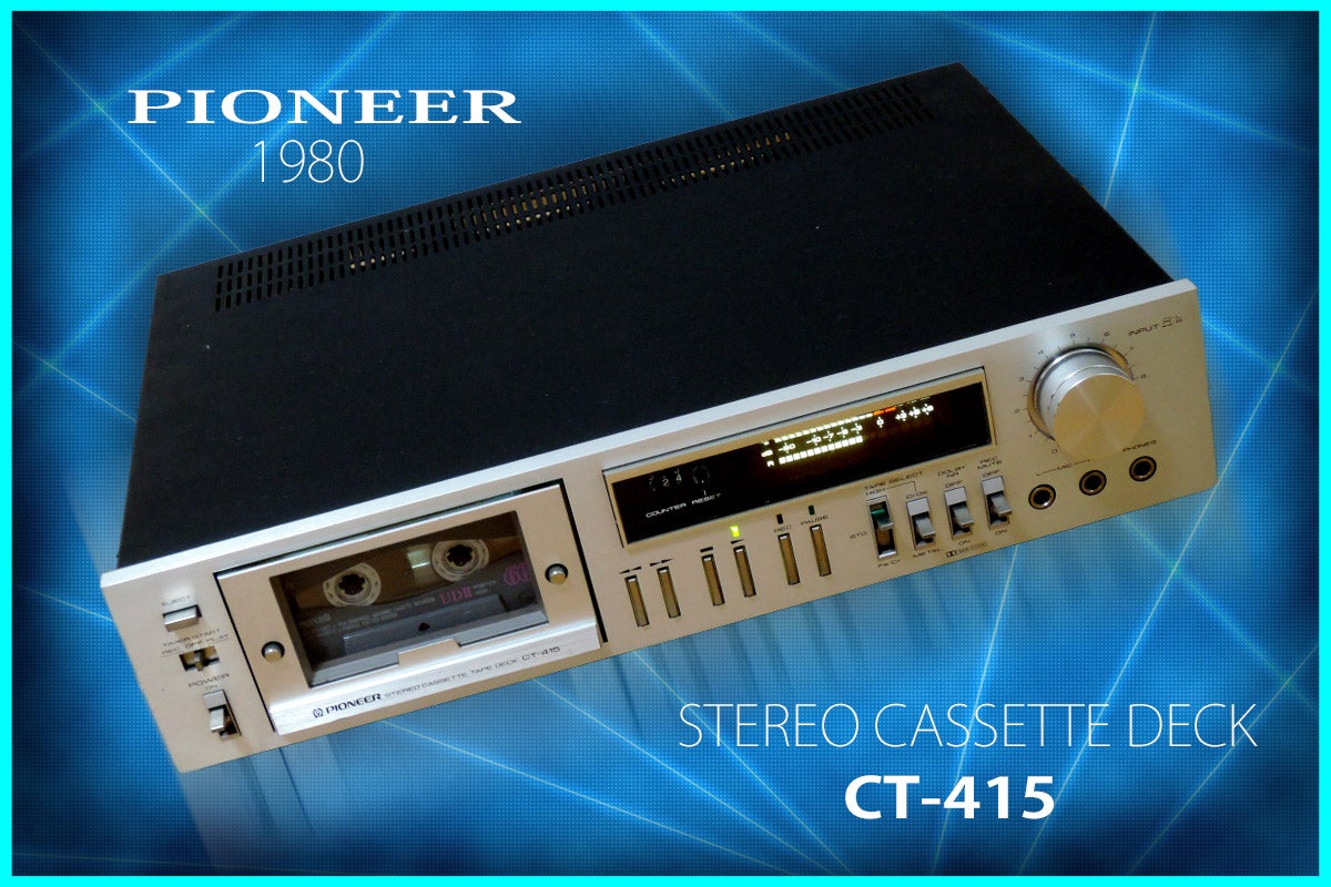 パイオニア・カセットデッキ「CT-415」修理・感想 | ヨッシーハイムannex