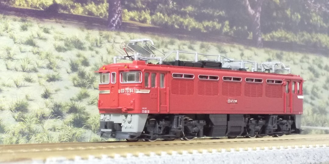 KATO ED75 耐寒形 入線‼️ (品番3029) | oketa-mokeiのブログ