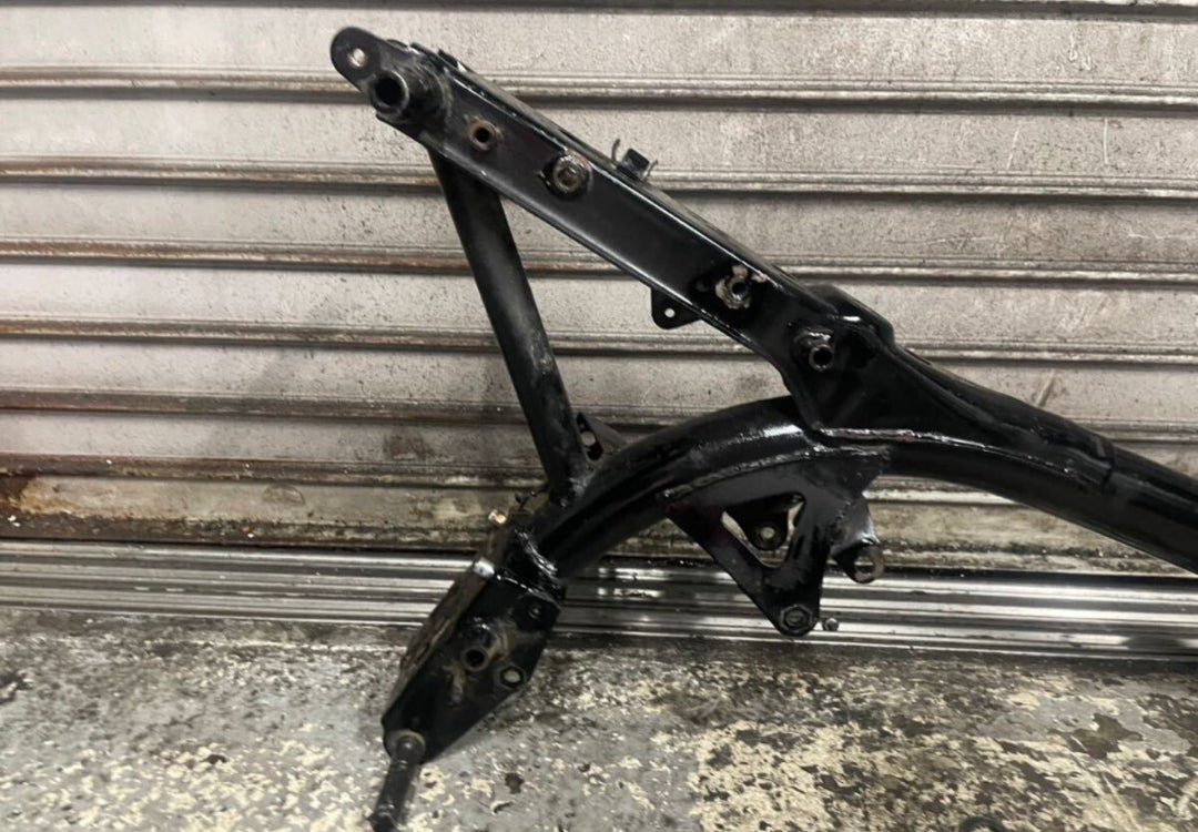 モンキー4Lフレーム 書類付 延長加工有り ホンダモンキー 4Lモンキー