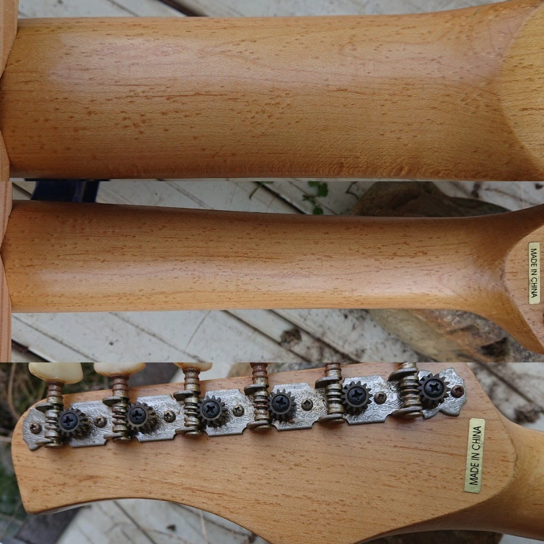 2990円で購入したアンプ内蔵エレキギター(synsonics) | 蜂坊主のブログ