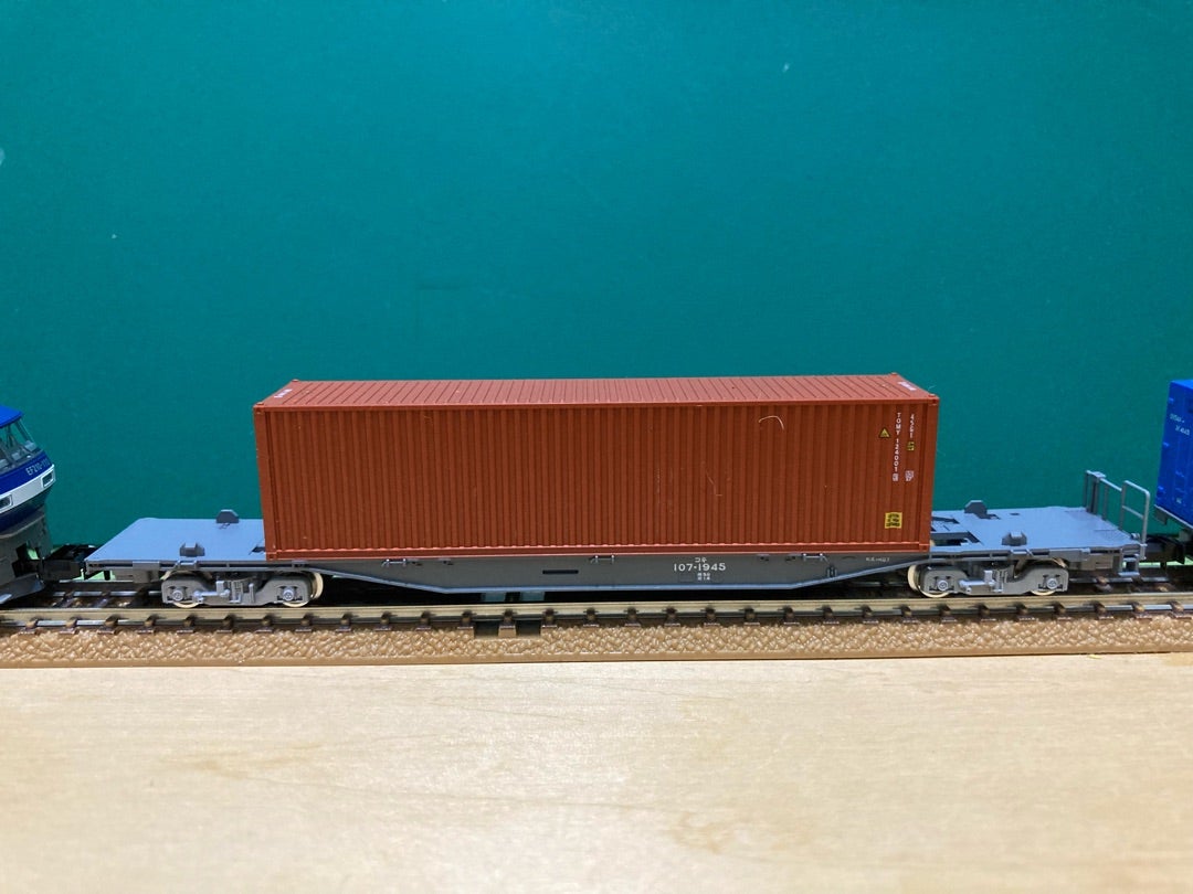 TOMIX コンテナ列車セット入線〜コキ欲しさに機関車抱き合わせ？の