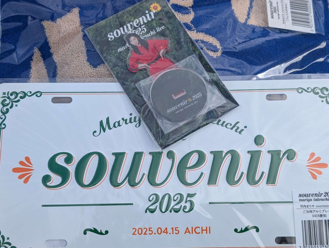 各会場限定グッズあり】竹内まりや ツアーグッズ「souvenir2025