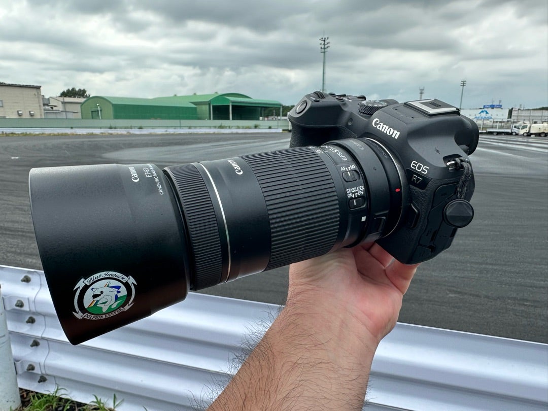 Canon 望遠レンズ EF-S55-250mm F4-5.6 IS APS-C対応 bme6fzu CANON EF