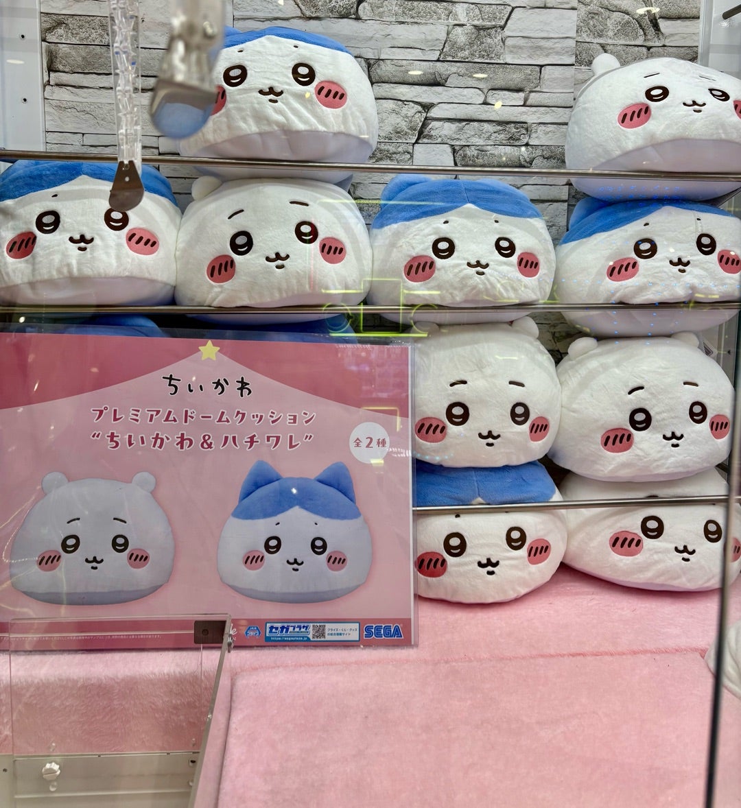 ちいかわ プレミアムドームクッション“ちいかわ&ハチワレ” | ちいかわ