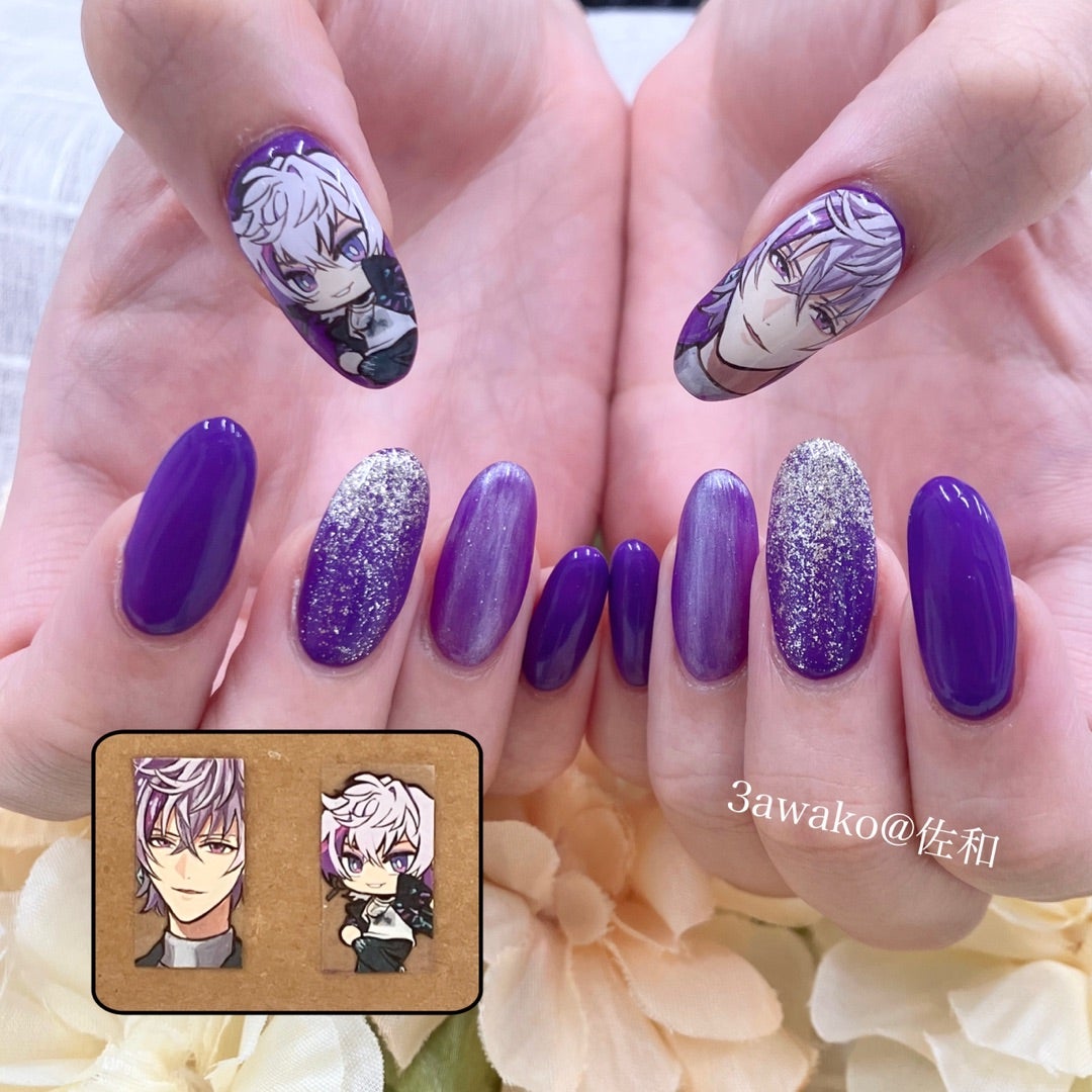 不破湊くん風、痛ネイル | 痛ネイル 関西 大阪 玉造ネイルサロン