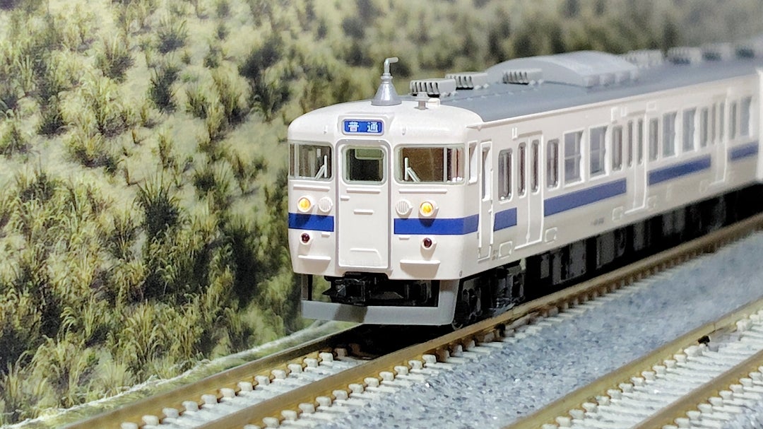 KATO 415系 (常磐線・新色) 7両基本セット 入線‼️ その① (品番10